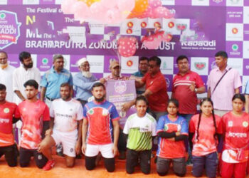 টাঙ্গাইল স্টেডিয়ামে শুরু হলো পুরুষ ও মহিলা জাতীয় কাবাডি প্রতিযোগিতা