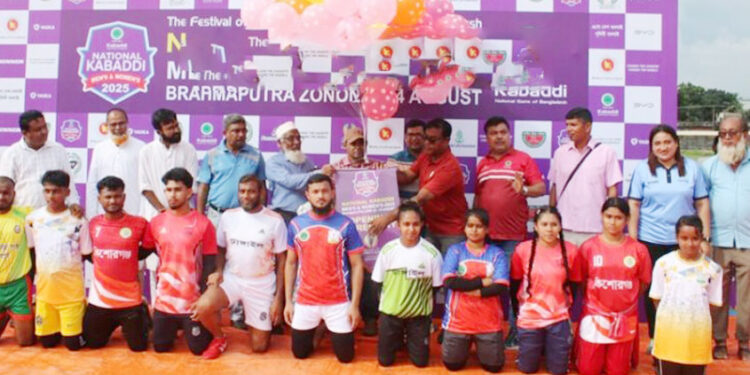 টাঙ্গাইল স্টেডিয়ামে শুরু হলো পুরুষ ও মহিলা জাতীয় কাবাডি প্রতিযোগিতা