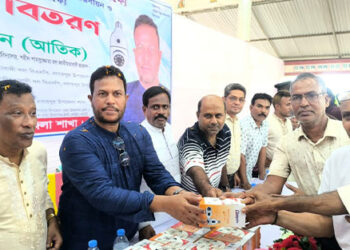 নাগরপুরে প্রতিটি দূর্গা মন্দিরে আইপি ক্যামেরা বিতরণ