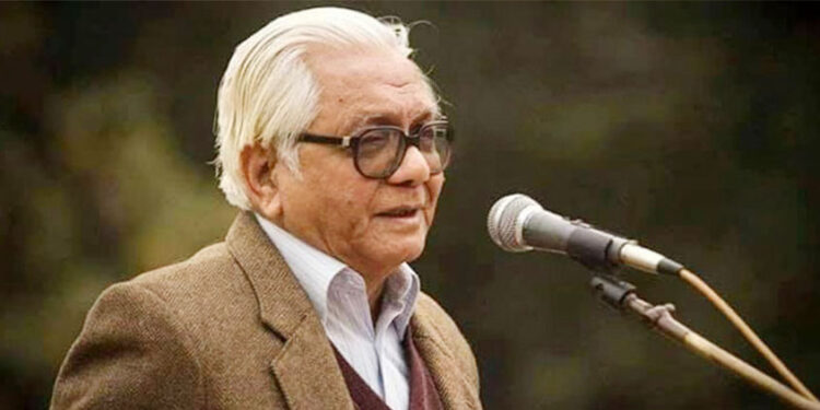 লেখক ও বামপন্থি রাজনীতিক বদরুদ্দীন উমর আর নে"ই