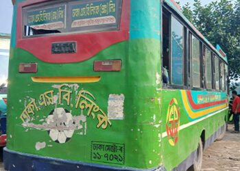 নাগরপুরে বাস চাপায় এক ব্যবসায়ীর মৃত্যু