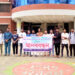 ভাসানী বিশ্ববিদ্যালয়ে ছাত্র সংসদ নির্বাচনের রোডম্যাপের দাবিতে মানববন্ধন