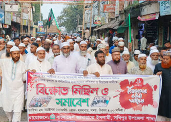 ২০০৬ সালের ২৮ অক্টোবর আওয়ামী লীগের লগি-বৈঠার হত্যাজজ্ঞের প্রতিবাদে সখিপুরে জামায়াতের বিক্ষোভ মিছিল সমাবেশ