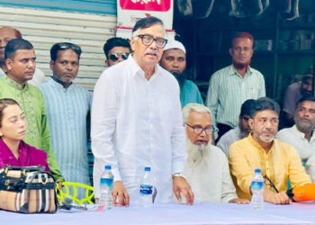 নাগরপুর সাবেক মন্ত্রীর ব্যাপক গণসংযোগ ও পথসভা