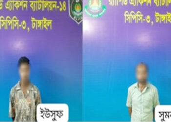 র‌্যাবের অভিযানে টাঙ্গাইলে পৃথক ধর্ষণ মামলার দুই আসামী গ্রেফতার