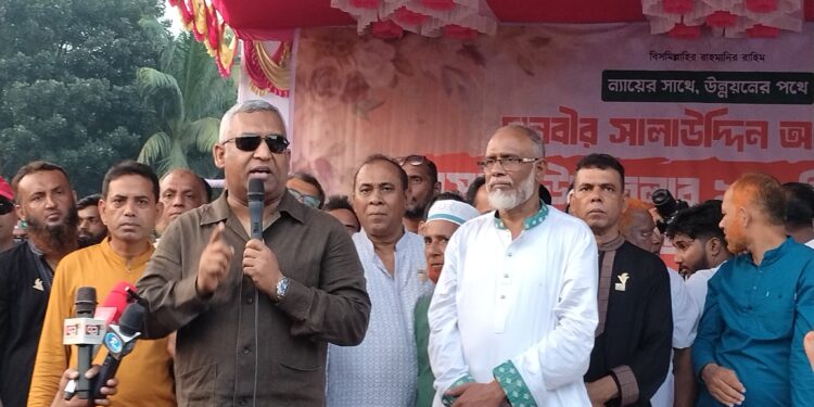 টাঙ্গাইলের বাসাইলে ১শ' মসজিদে আর্থিক সহায়তা করলেন সালাউদ্দিন আলমগীর