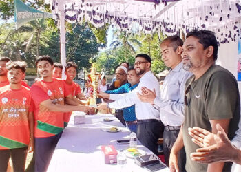 নাগরপুরে ভলিবল ও ব্যাডমিন্টন ফাইনাল খেলা অনুষ্ঠিত