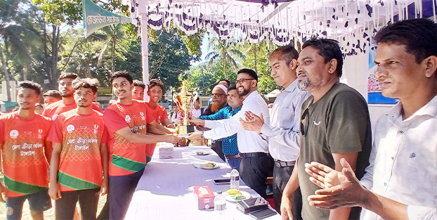 নাগরপুরে ভলিবল ও ব্যাডমিন্টন ফাইনাল খেলা অনুষ্ঠিত