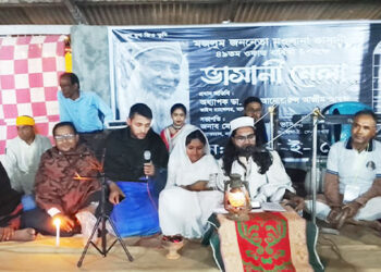 টাঙ্গাইলে লাখো মানুষের পদচারণায় জমে উঠেছে ভাসানী মেলা