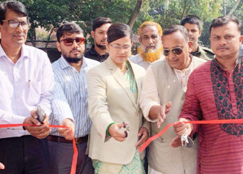 দেলদুয়ারে কুইচতারা সরকারি প্রাথমিক বিদ্যালয়ের প্লেগ্রাউন্ড উদ্বোধন