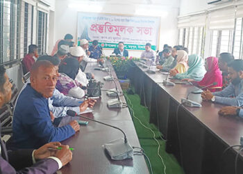 মধুপুরে শহীদ বুদ্ধিজীবী দিবস ও ১৬ ডিসেম্বর মহান বিজয় দিবস উদযাপন উপলক্ষে প্রস্তুতিমুলক সভা