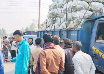 ভূঞাপুরে ট্রাক-মোটরসাইকেল সংঘর্ষে মোটরসাইকেল আরোহীর মৃত্যু