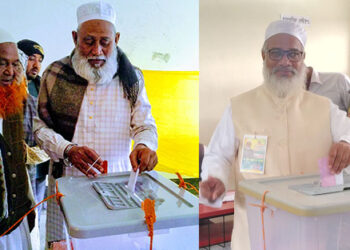 শান্তিপূর্ণ পরিবেশে গোপালপুরে ভোট অনুষ্ঠিত হচ্ছে