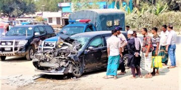 টাঙ্গাইলের মহাসড়কে দুর্ঘটনায় দু’জন নিহত