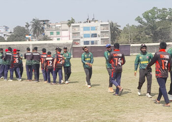 টাঙ্গাইলে জাতীয় ক্রিকেটে কুষ্টিয়া জেলা জোন চ্যাম্পিয়ন