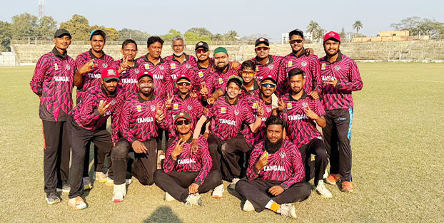 জাতীয় ক্রিকেটে টাঙ্গাইল জেলা ৬১ রানে মাগুরাকে পরাজিত করেছে