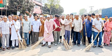 ধনবাড়ীতে বিএনপি’র পরিচ্ছন্নতা অভিযান উদ্বোধন