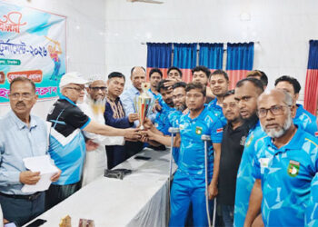 টাঙ্গাইল প্রেসক্লাব ক্রিকেট টুর্নামেন্টে কোষাধ্যক্ষ একাদশ চ্যাম্পিয়ন