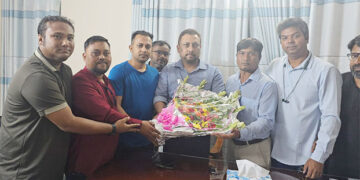 টাঙ্গাইল জেলা ক্রীড়া সংস্থার অ্যাডহক কমিটির সদস্য সচিবের দায়িত্ব গ্রহণ করলেন আরিফুল হক প্রিন্স