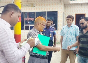 ভূঞাপুরে তেলের পাম্পে মাপে কারসাজি মালিককে জরিমানা