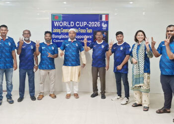 টাঙ্গাইলে ফ্রান্সে যোগদান করলেন ব্রাজিল-আর্জেন্টিনার সমর্থকরা