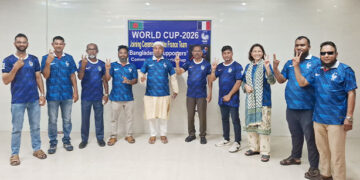 টাঙ্গাইলে ফ্রান্সে যোগদান করলেন ব্রাজিল-আর্জেন্টিনার সমর্থকরা