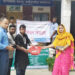 ভূঞাপুরে গৃহস্থালির পুকুরে মাছ চাষ সম্প্রসারণে প্রদর্শনী উপকরণ বিতরণ