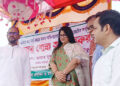 টাঙ্গাইলে মাছের পোনা অবমুক্তকরণ