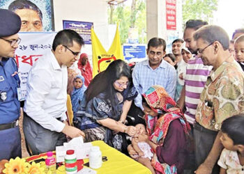 টাঙ্গাইলে ভিটামিন ‘এ’ প্লাস ক্যাপসুল ক্যাম্পেইনের উদ্বোধন