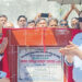 মধুপুরে ১ লাখ লিটার ধারণ ক্ষমতার পানির ট্যাংক নির্মাণ কাজের উদ্বোধন