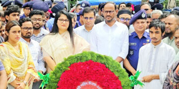 জুলাই শহিদ দিবস ২০২৬ উপলক্ষে জুলাই গণঅভ্যুত্থানে সকল শহিদের প্রতি বিনম্র শ্রদ্ধাঞ্জলি নিবেদন