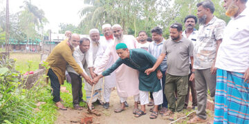 মধুপুরে টেকী নাগবাড়ী রোডের মীরবাড়ী এলাকায় রাস্তার উদ্বোধন